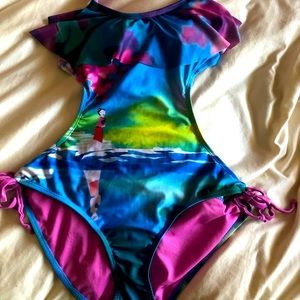 Disney Mulan Swimsuit bading Monikini sexy